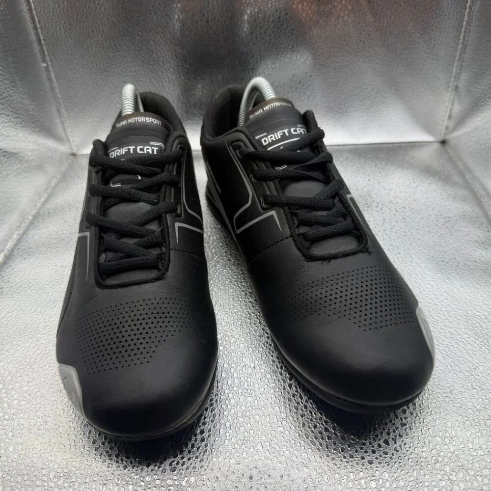 Size 8.5 Puma x‎ BMW M Motorsport Drift Cat 8 Black Mens Shoes 339934-01